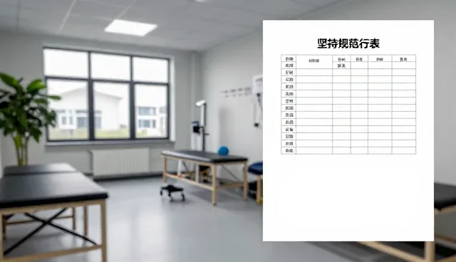 核对清单：康复训练计划实施前必须确认的检查要点